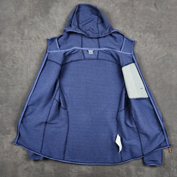 Rab Ascender Light Hoody Womens US 6 Blue Full Zip Lightweight Fleece Jacket - Picture 3 of 9